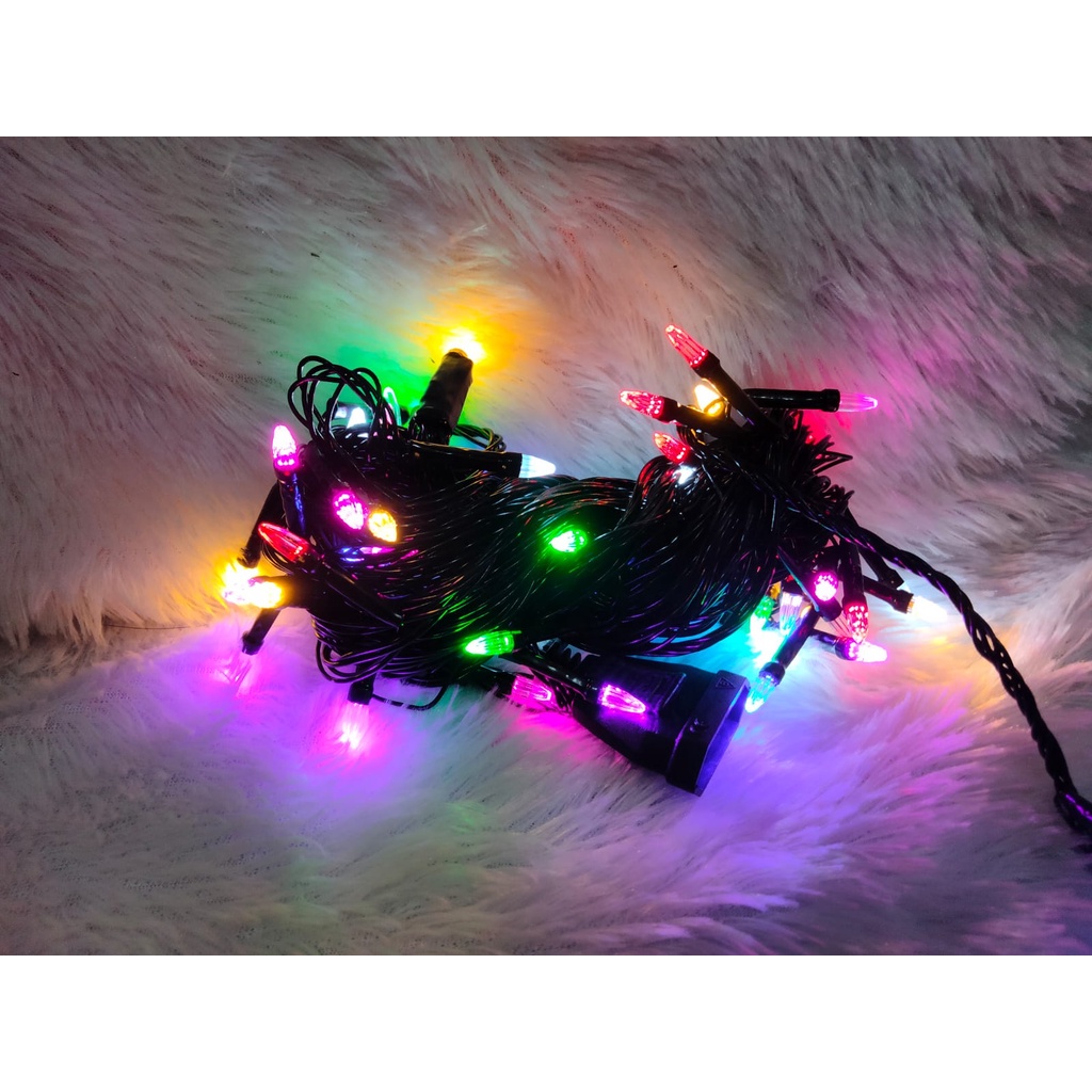 [ JB99 ] Lampu Tumblr RAINBOW / Lampu Natal LED / Dekorasi / Twinkle Light