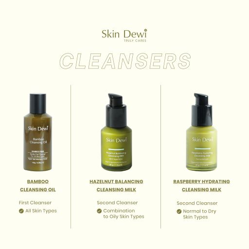 Skin Dewi Raspberry Cleansing Milk 30 g (Skincare Organic)-1
