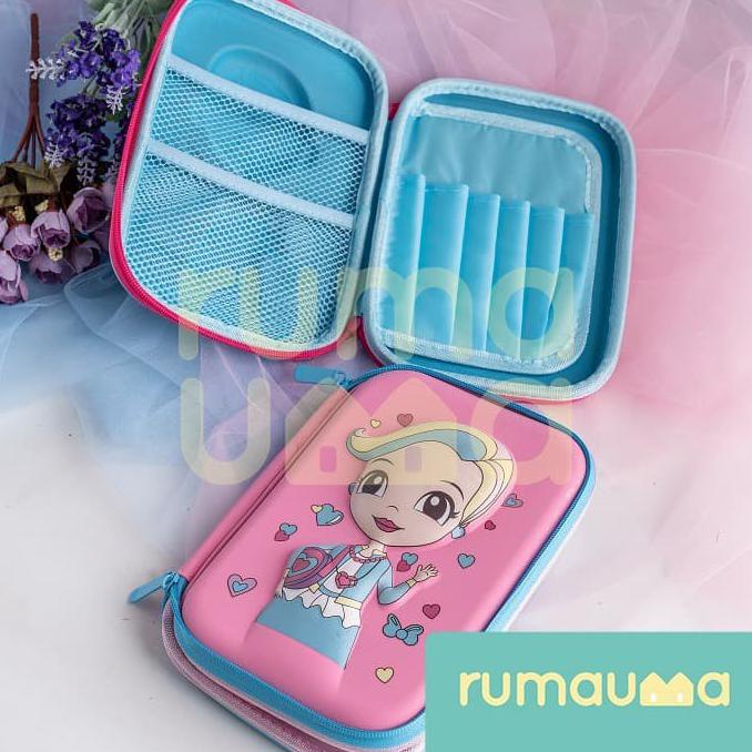 

Cuci Gudang Awal Tahun RUMAUMA 3D Kotak Pensil Anak Cewek Lucu Tempat Pouch Smiggle Hardcase - Kue