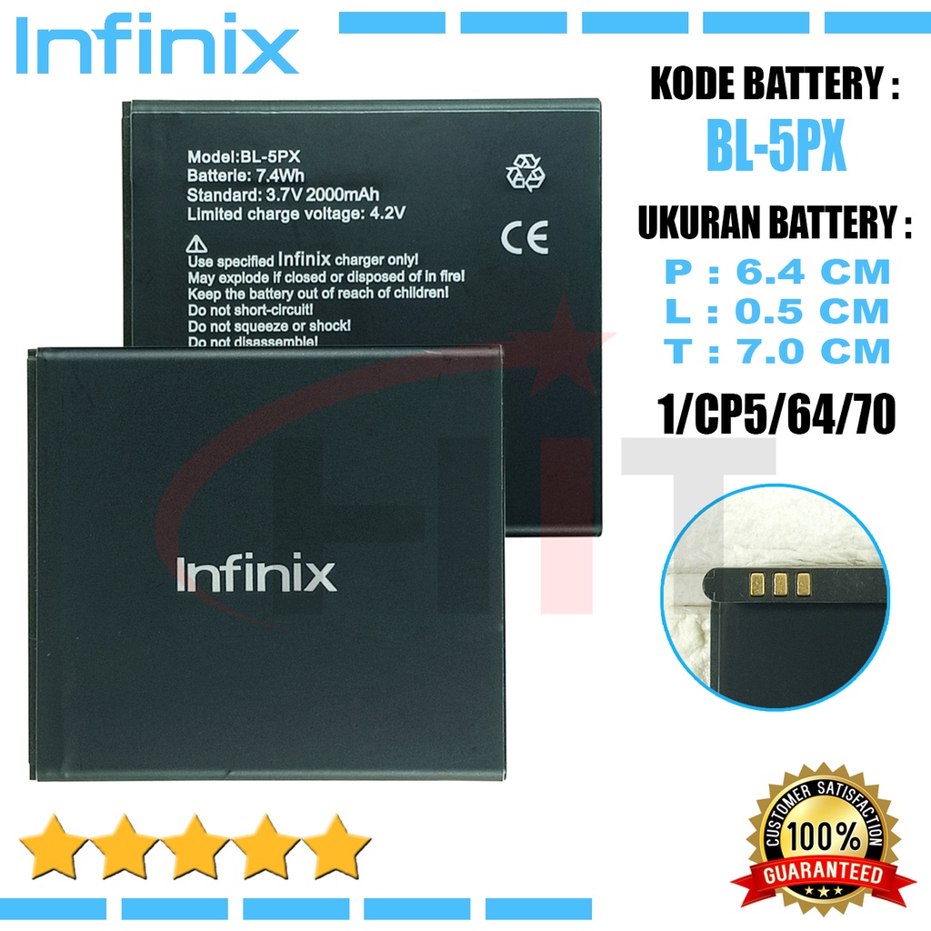 Baterai Battery Ori INFINIX BL-5PX BL5PX HOT Fire Api