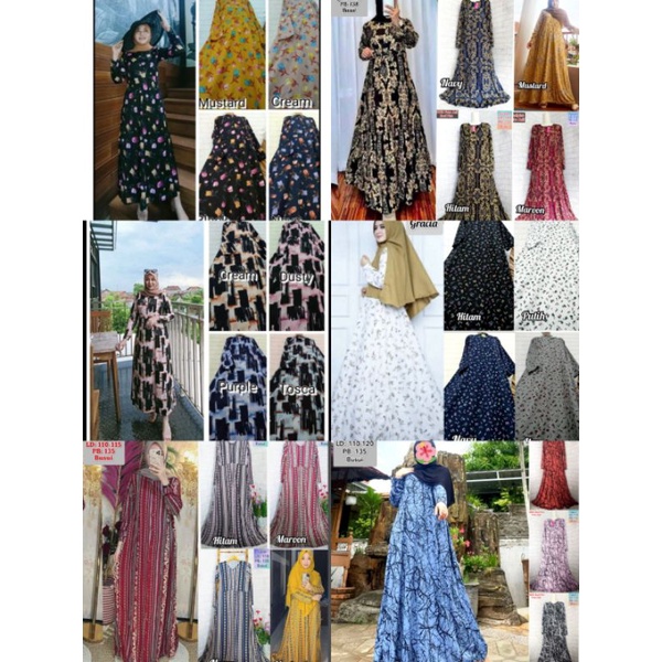 Promo gamis 100 ribu dapat 3