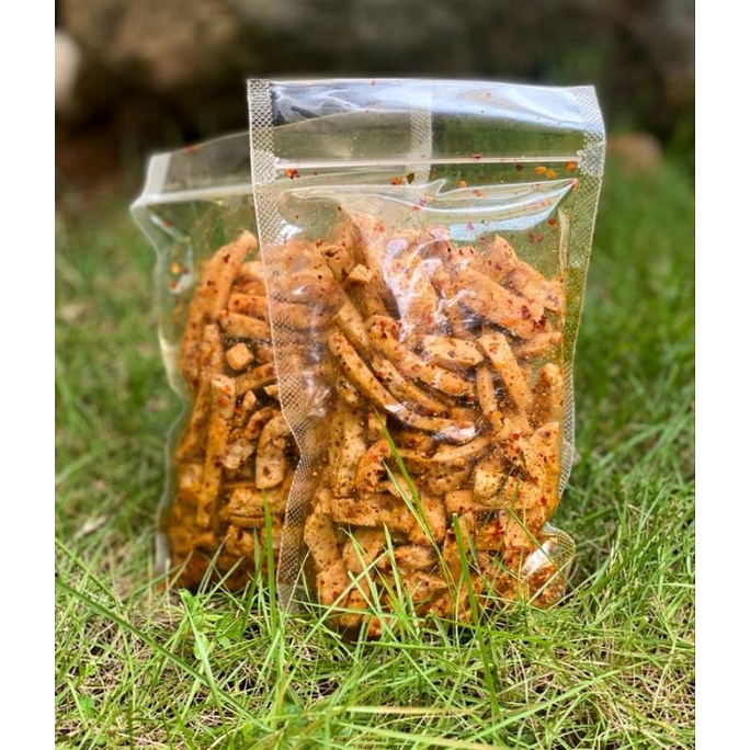 Basreng pedas daun jeruk baso goreng kripik 100gr