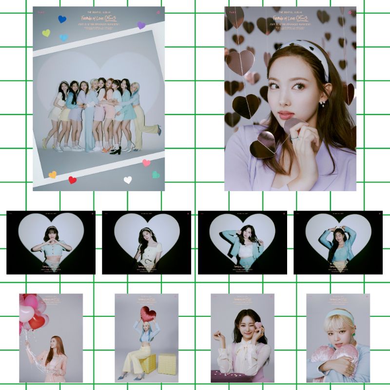 POSTER KPOP - TWICE 3rd Full Album"Formula of Love: O+T=<3"