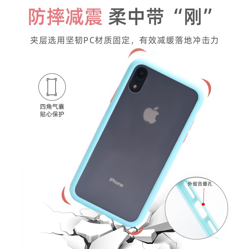 case iPhone 6 7 8P X XS XR XSMax mobile High quality anti-drop mobile phone case