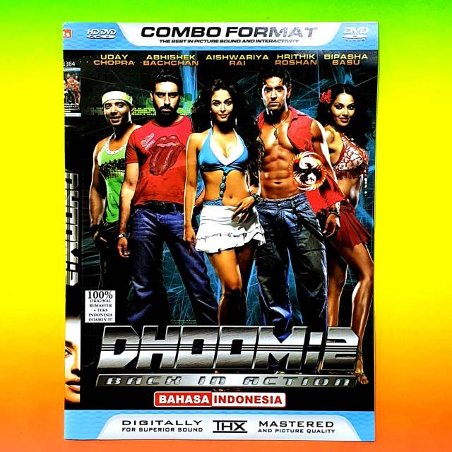 Kaset Film India Bollywood Terlaris Bahasa Indonesia Dhoom Shopee Indonesia