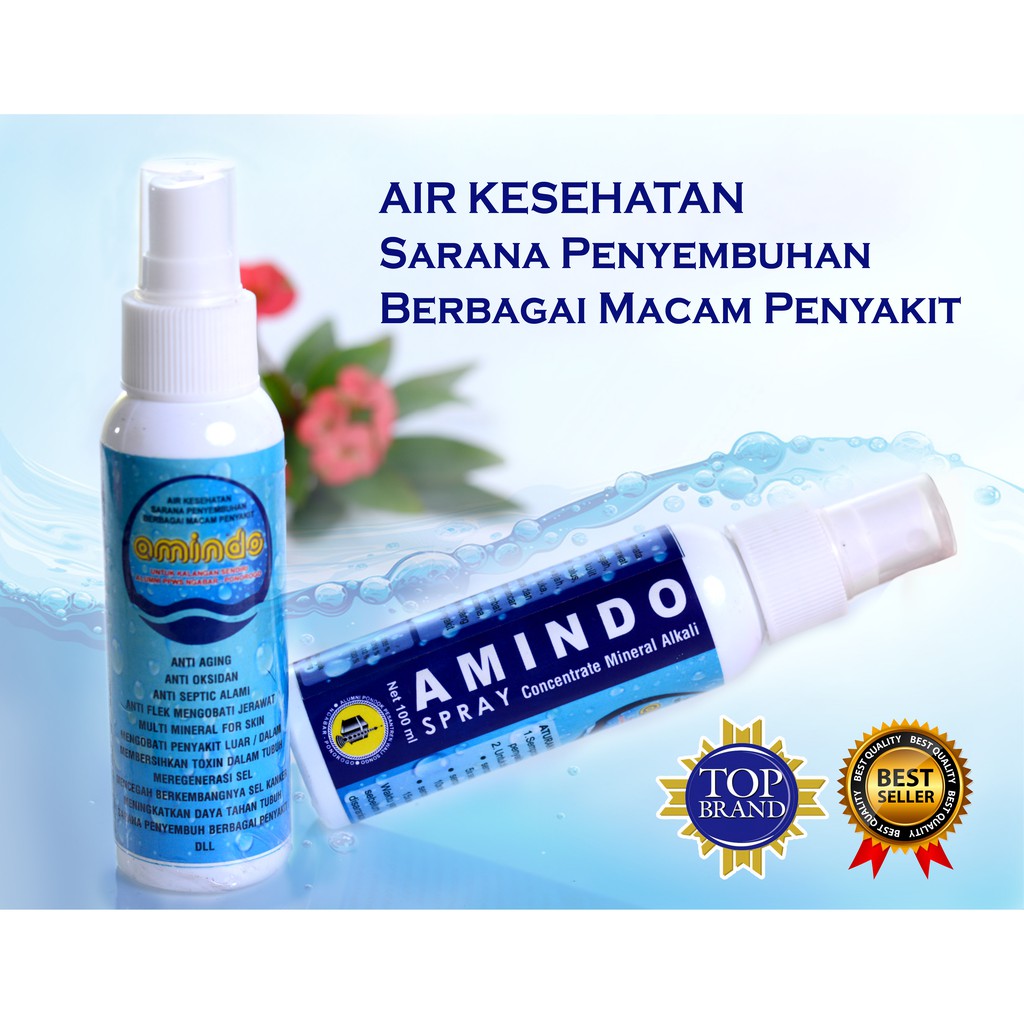 Amindo Spray Air Kesehatan Obat Luka Penyakit Kulit