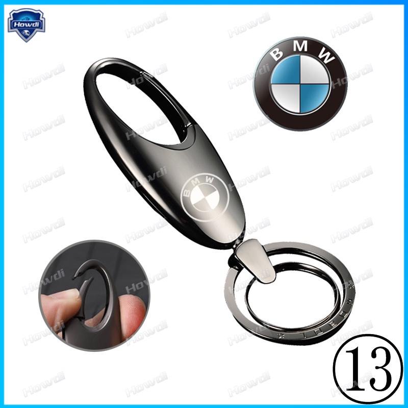 Set Gantungan Kunci Kreatif Bahan Metal Dengan logo BMW