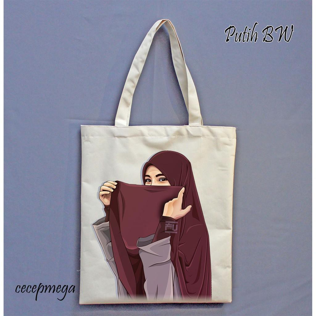 Dijual totebag/ tote bag barbie kode design DSN002 Limited