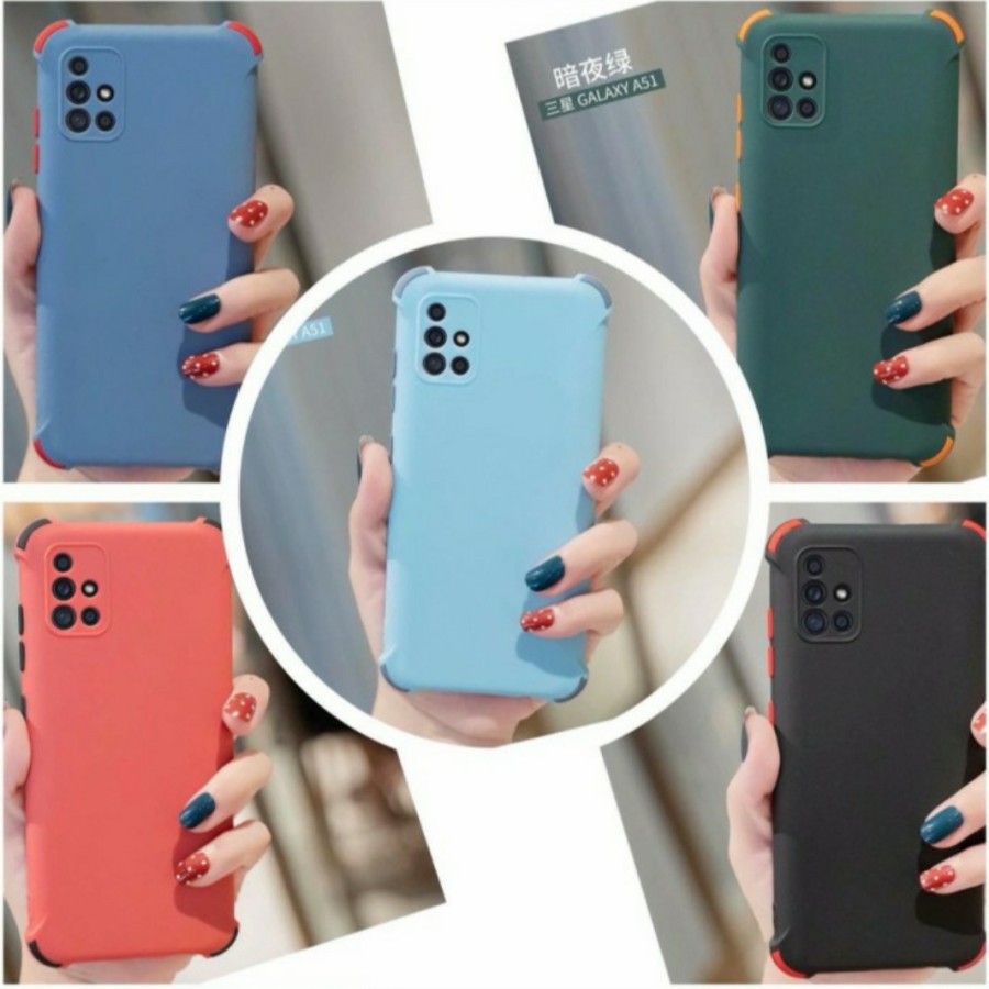 dc88 -  Infinix Smart 5 Softcase Candy Crak Macaron 2 Tone Plus Pelindung Camera