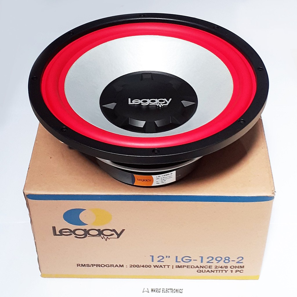 speaker 12 inch Subwoofer Legacy double coil LG 1298 2