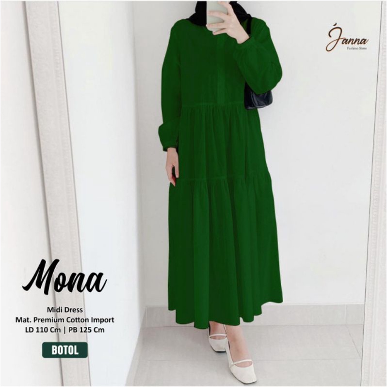 MONA GAMIS BAJU WANITA TERBARU BY JANNA