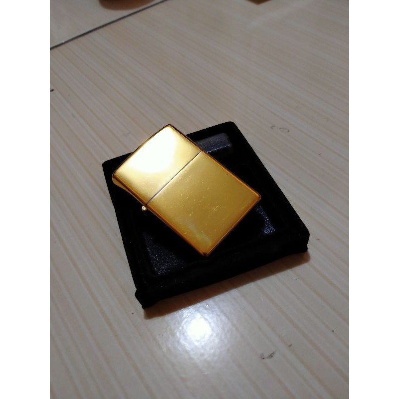 ZIPPO SET MURAH GOLD