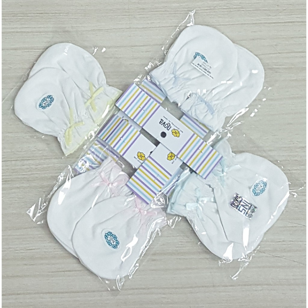 nova sarung tangan dan kaki baby (isi 3pcs&amp;4pcs)