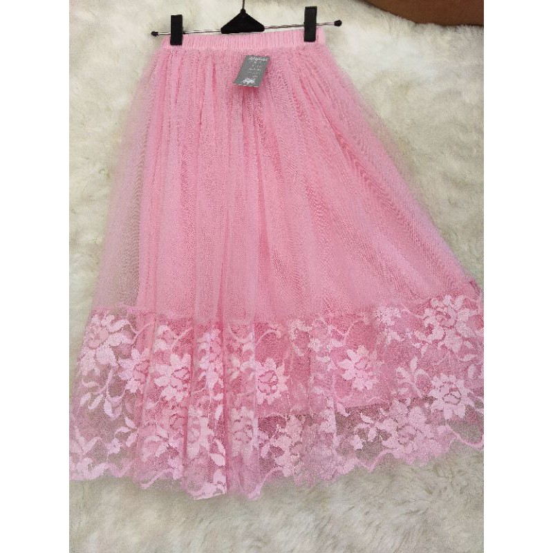 COD Rok tutu renda anak\ Rok tutu brokat 6-8th