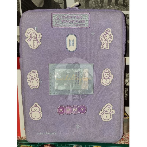 BTS Pouch Laptop Winter Package