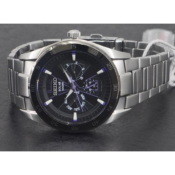 Seiko Criteria SNE225P1 Solar Black Dial - Jam Tangan Pria SNE225