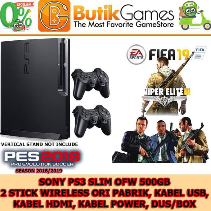 Sony PS3 Slim OFW 500GB Sony Playstation 3 Slim 500 GB OFW