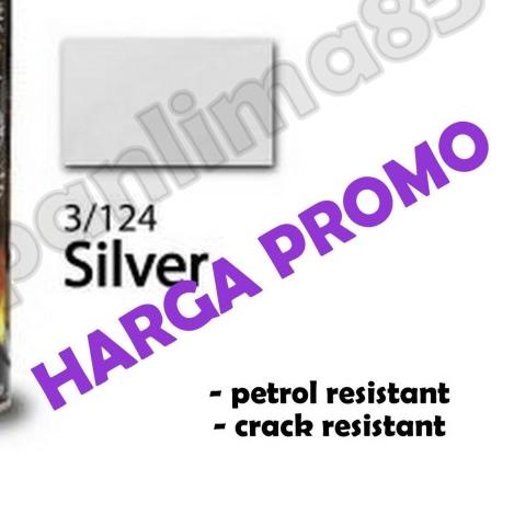 Samurai Paint 124 Silver Cat Semprot/Pylox/pilox/Pilok/Helm/Motor