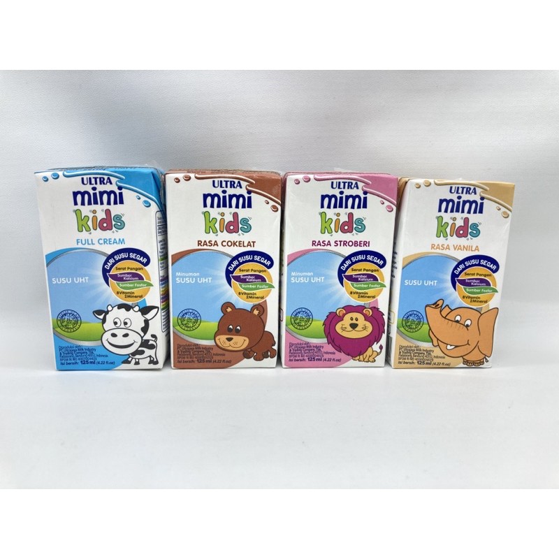 

Ultra Mimi Kids SUSU UHT 125ml All Varian