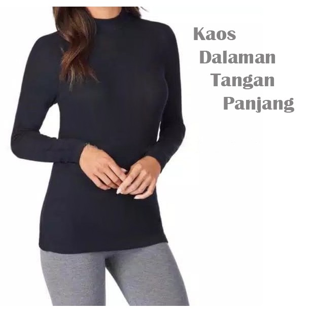 Dalaman - mangset polos tangan panjang