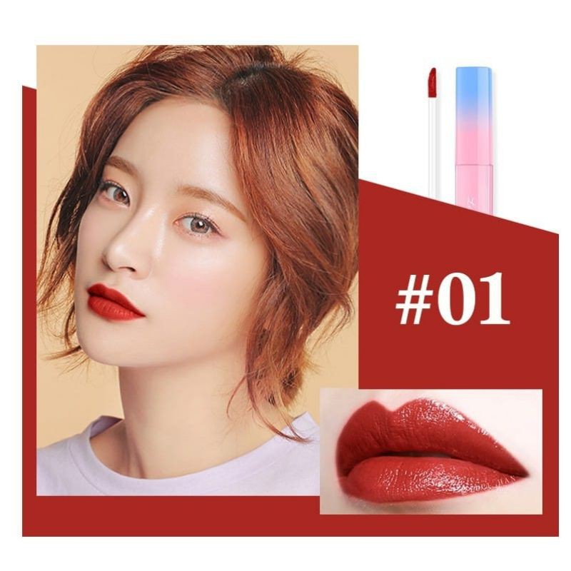 Medan Termurah/Lipstick Velvet Lip Graze Bluepink lameila