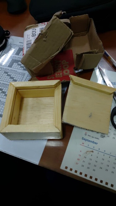 Gustinsri Kotak Kayu Bracelet Kotak Mahar Kayu Kotak Cincin Kayu Kotak Sliding Box Kayu Serbaguna