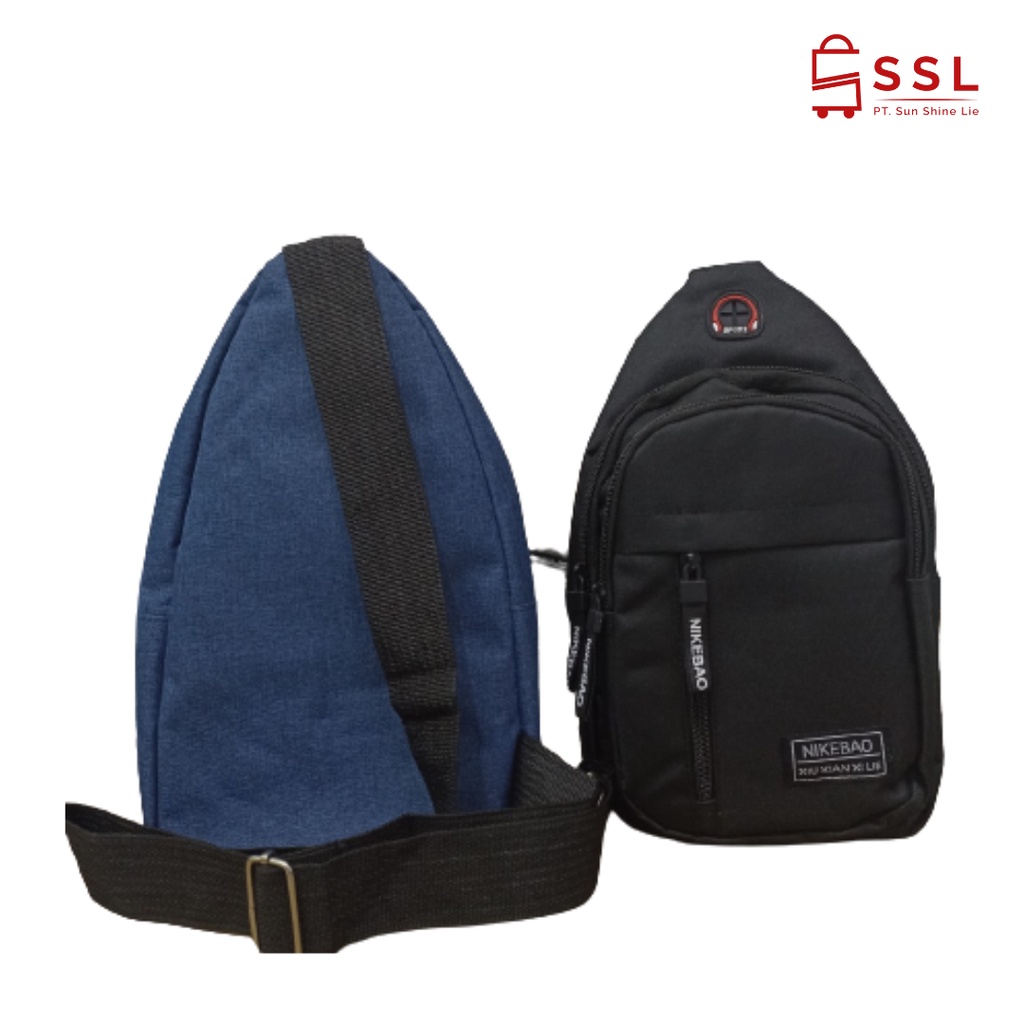 WAISTBAG PRIA KEKINIAN WAISTBAG BAHAN CANVAS TEBAL TAS SELEMPANG PRIA TAS DADA TAS UNISEX TAS WANITA TAS SAMPING MURAH