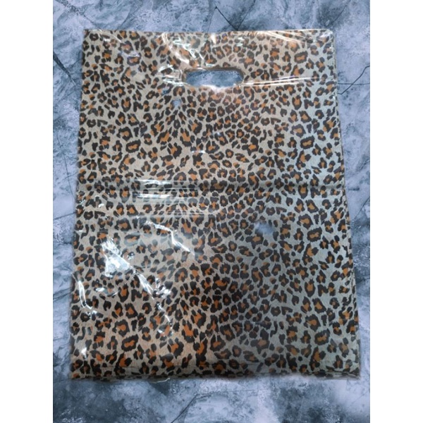 PREMIUM kantong plastik motif macan kantong packaging souvenir olshop