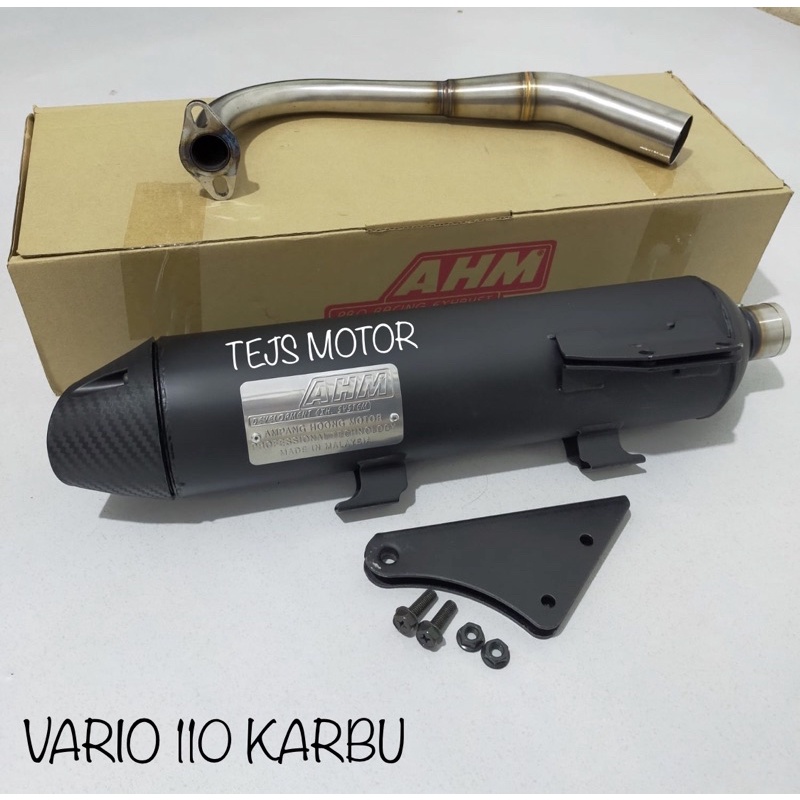 Knalpot Original AHM Vario 110 Knalpot Racing Vario 110 Cabulator AHM