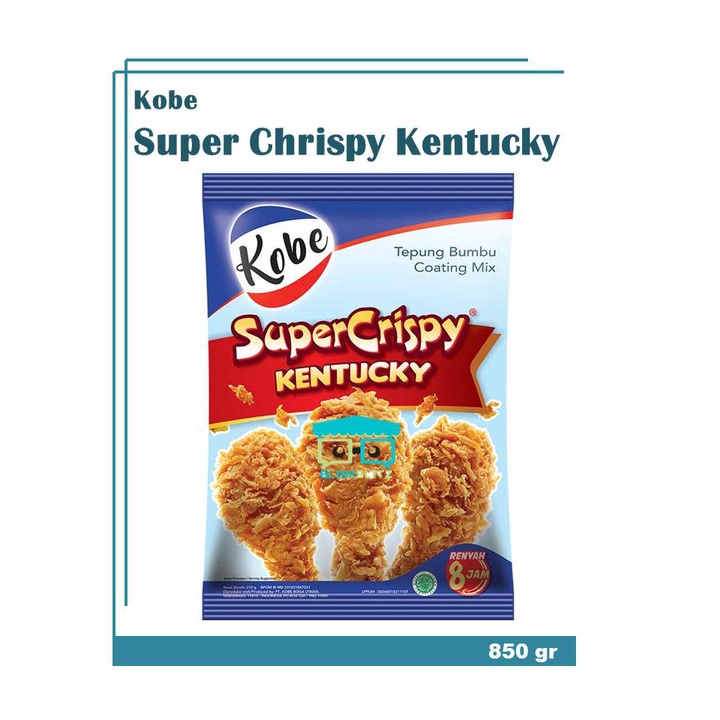 Kobe Tepung Ayam Kentucky Supercrispy 850 gr Bumbu Masak