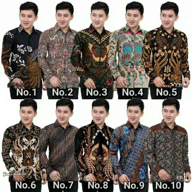 Promo Terbaru Kemeja Batik Pria Sogan Hrb026 Batikaf Notoarto Batik Ipnu-ippnu Hem Pria Bel