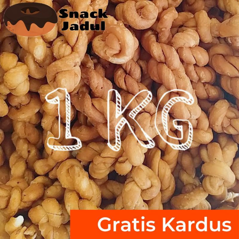 

Snack Kiloan 1KG Kue Pluntir Original Murah