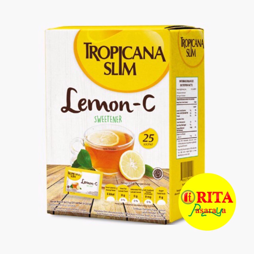 

Tropicana Slim Sweetner Lemon C 25's