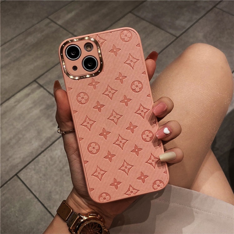 Big Brand Fashion Full Print Logo Cover For iPhone 13 Pro Max 12 11 Pro Max XS Max XR X 8 7 Plus Protective Case Ready Stock