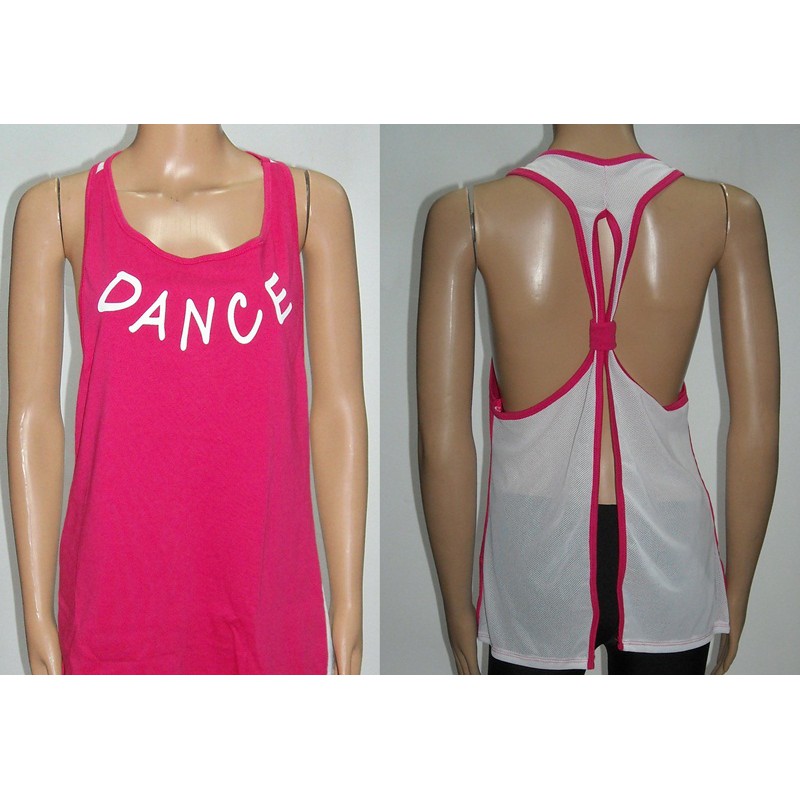 Tanktop Senam kombinasi Jala untuk zumba dance yoga aerobik kode ATB45B