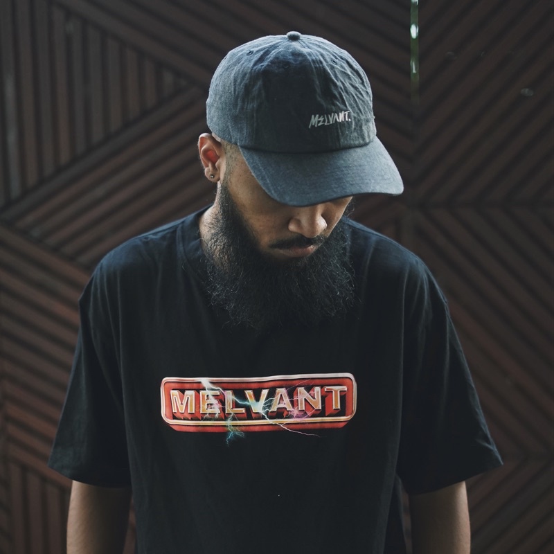 MDH DIAZ BLACK WASHED - MELVANT DAD HAT - POLO CAP