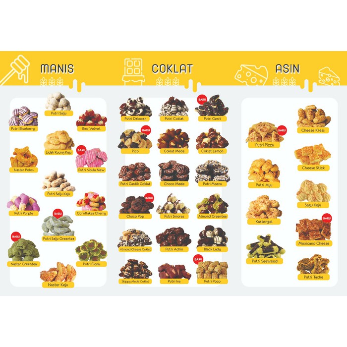 

ina cookies reguler | parcel lebaran | kue kering