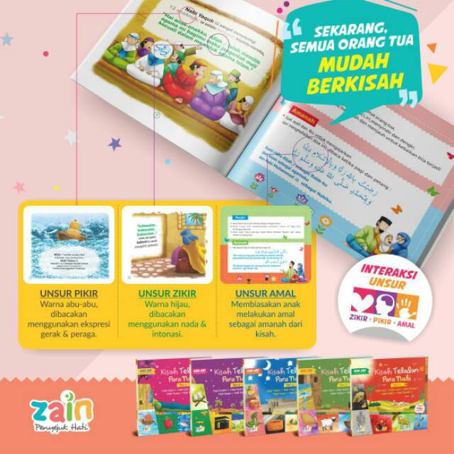 Kisah Teladan Para Nabi - 5 BUKU +BONUS DVD – Penerbit ZAIN