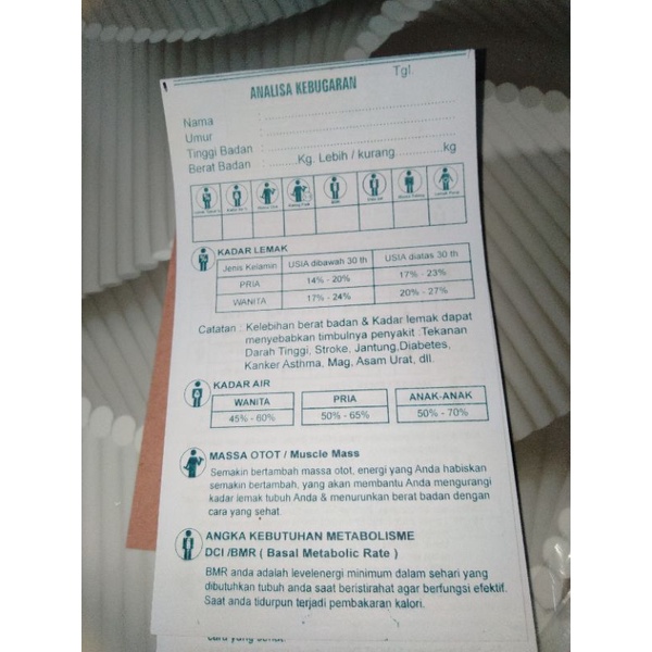 

analisa kebugaran herbalife