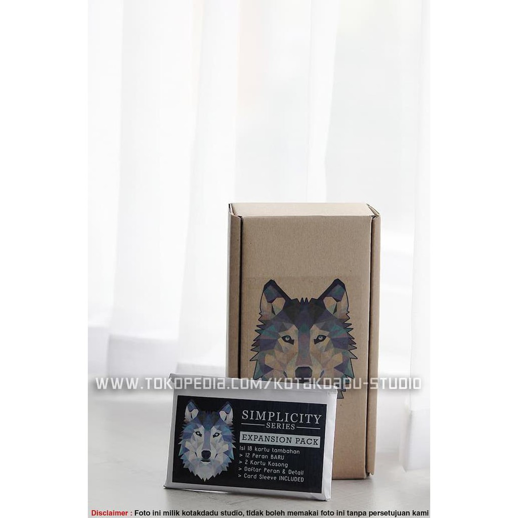 Jual Murah  PROMO The Werewolf Game Simplicity Series + Exp. Pack - 41 Kartu