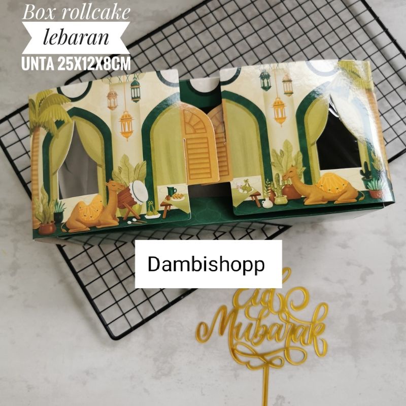 BOX ROLL CAKE LEBARAN IDUL FITRI - UNTA