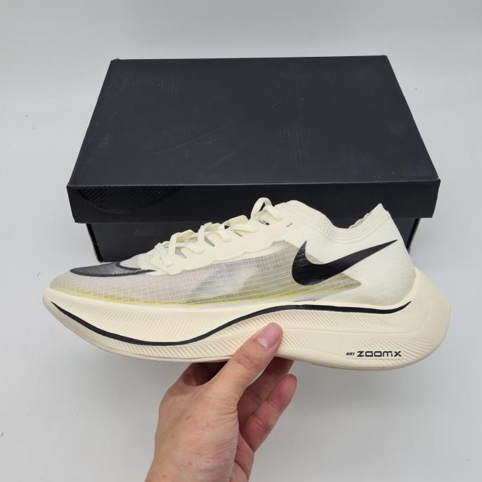 Nike Zoom Vaporfly Next% Sail Black PK God [[[  TERSEDIA COD ]]]