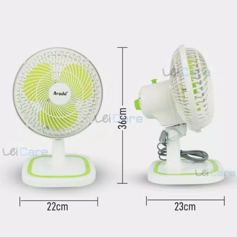 Kipas Angin  Meja/ General Fan 10 inchi  Arashi