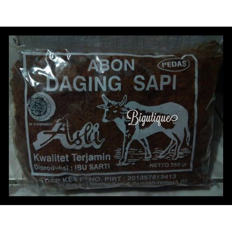 

BEST SELLER! ABON DAGING SAPI KHAS SURABAYA 250GR - PEDAS MURAH
