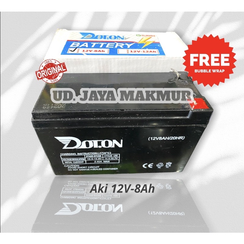 AKI SPRAYER ELEKTRIK 12 VOLT 8 AMPER / AKI BATERAI SPRAYER ELEKTRIK 12 VOLT 8 AMPER