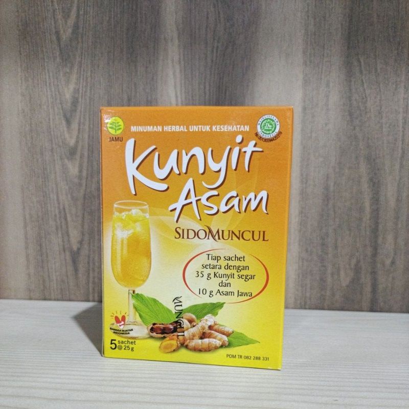 

KUNYIT ASAM SidoMuncul 5 Sachet/box
