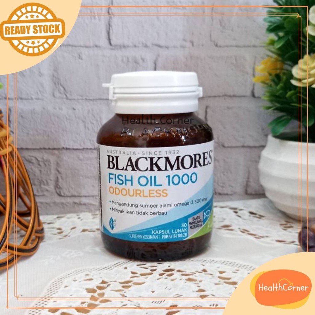 Blackmores Odourless Fishoil 30tab Kalbe