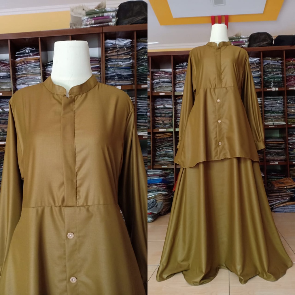 PEMDA BAJU WANITA. GAMIS SERAGAM PNS. PEMDA TOYOBO ORI