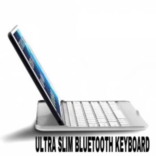 Wireless Bluetooth 3.0 Keyboard iPad Air White/Silver