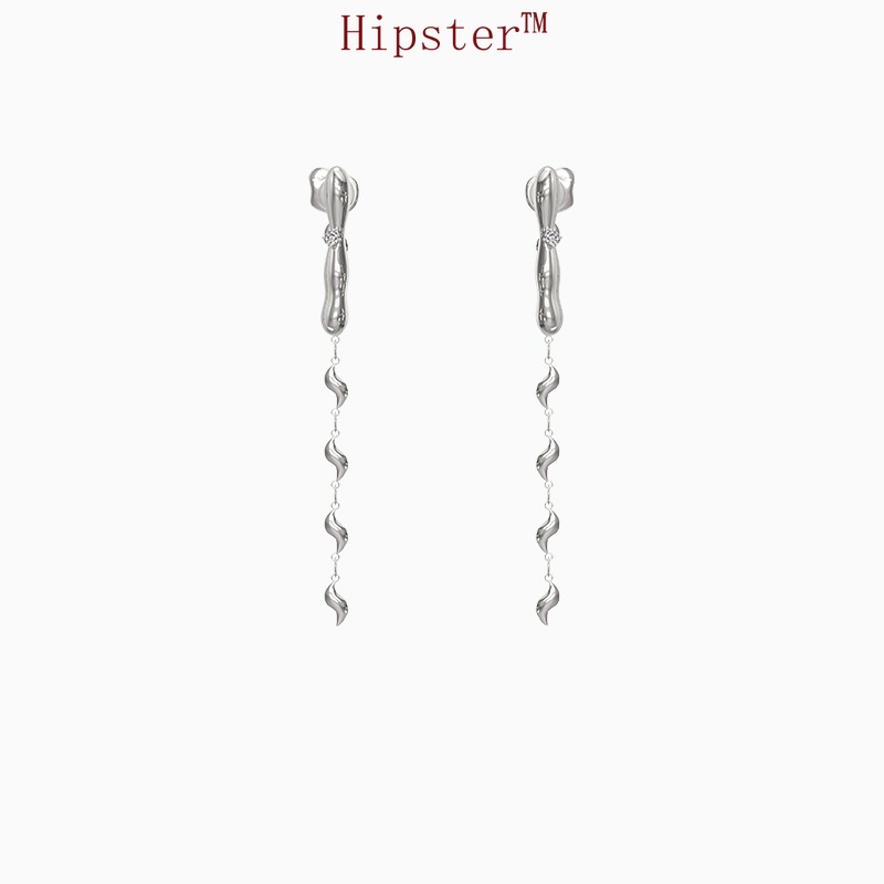 Cool Style New Trendy Long Tassel High-Grade Earrings